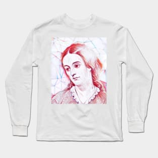 Margaret Fuller Portrait | Margaret Fuller line art Long Sleeve T-Shirt